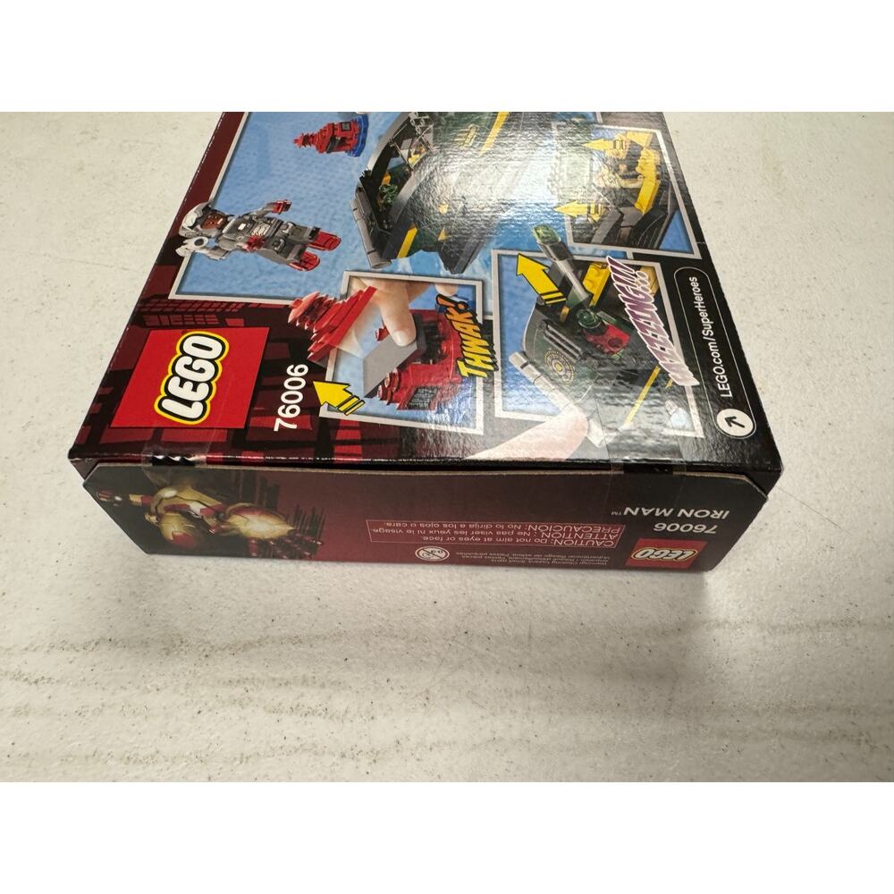 LEGO Marvel: Iron Man: Extremis Sea Port Battle (76006) 195Pcs New Sealed - Picture 8 of 10